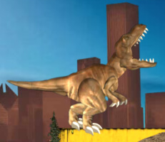 لعبة الديناصور المتوحش القوي