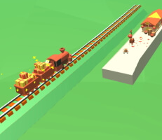 لعبة القطار السريع